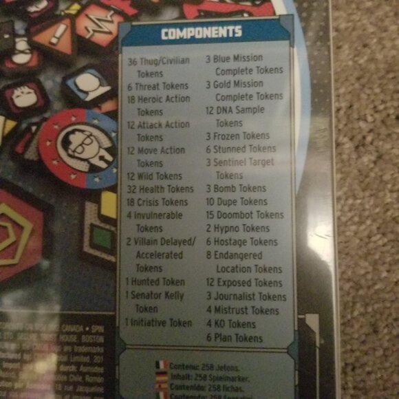 Marvel United plastic tokens - Picture 5 of 6